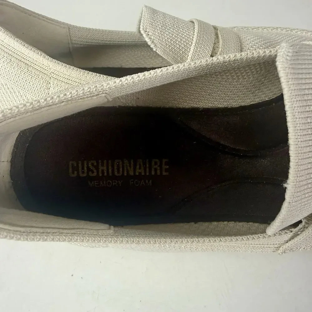 Cushionaire Jupiter Women’s Knit Loafers Size 8W
